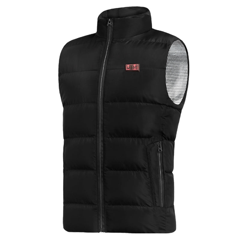 Factory Wholesale Unisex Heated VEST Soft Warm Waistcoat USB Jacket 9 Heating Zones Coat Customized Logo Winter