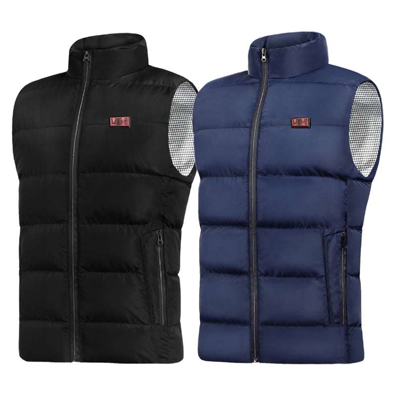 Factory Wholesale Unisex Heated VEST Soft Warm Waistcoat USB Jacket 9 Heating Zones Coat Customized Logo Winter