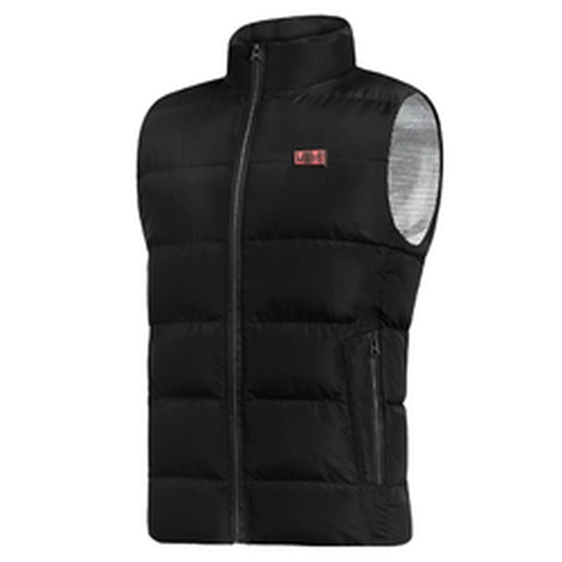 Factory Wholesale Unisex Heated VEST Soft Warm Waistcoat USB Jacket 9 Heating Zones Coat Customized Logo Winter