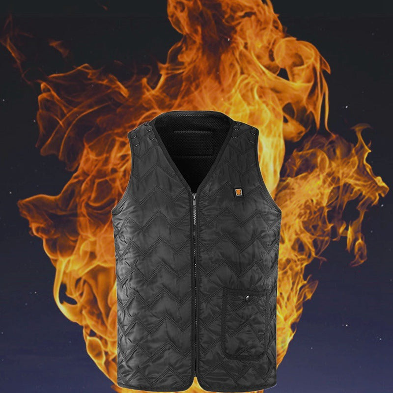 Factory Cheap Price Men Heated Clothing Heated Jacket Heated Coats